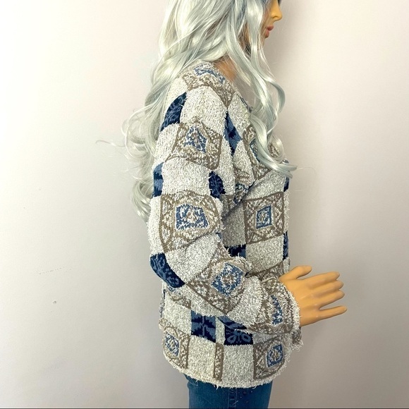 Portraits by Northern Isles Embroidered Cardigan - M (Fits Like L) - Picture 4 of 13